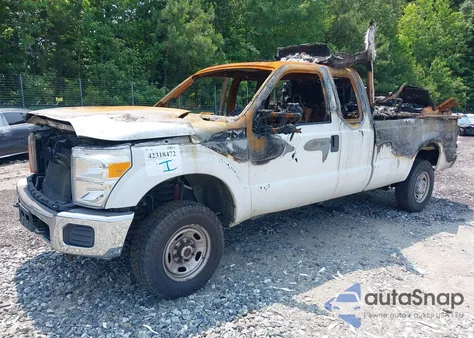 2015 Ford F-250 Xl from USA, damaged, VIN 1FT7X2B67FEA08647